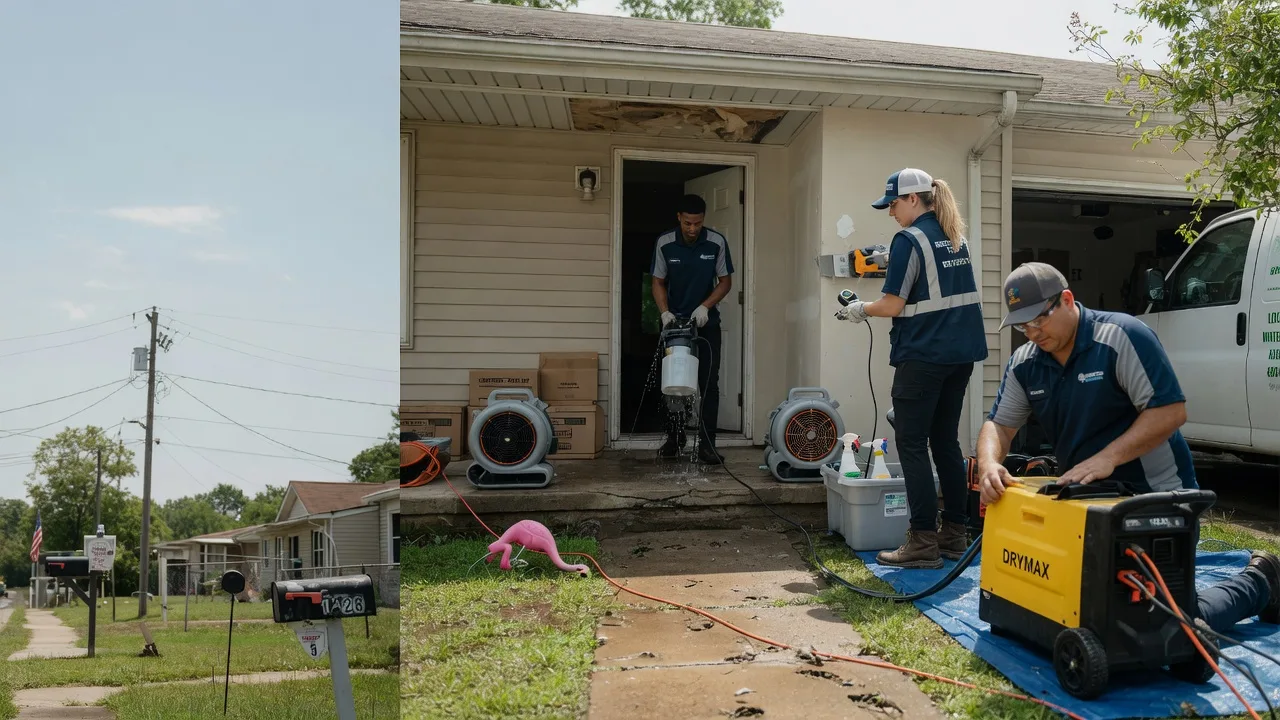 Storm Damage Water Removal in Blue Creek, OH near me